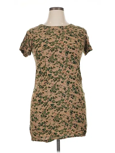 Pre-owned Mango Casual Dress In Brown