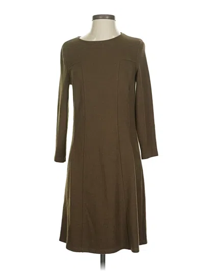Pre-owned Mango Casual Dress In Brown