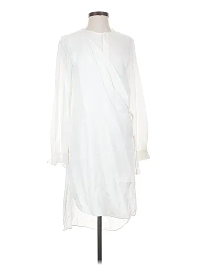 Pre-owned Mango Casual Dress In White