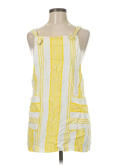 Pre-owned Mango Casual Dress In Yellow