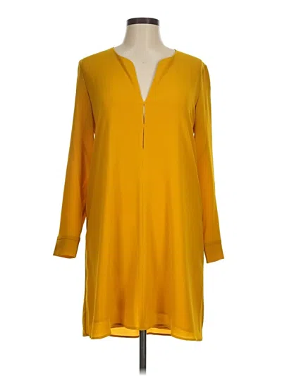 Pre-owned Mango Casual Dress In Yellow