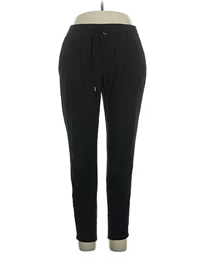 Pre-owned Mango Casual Pants In Black