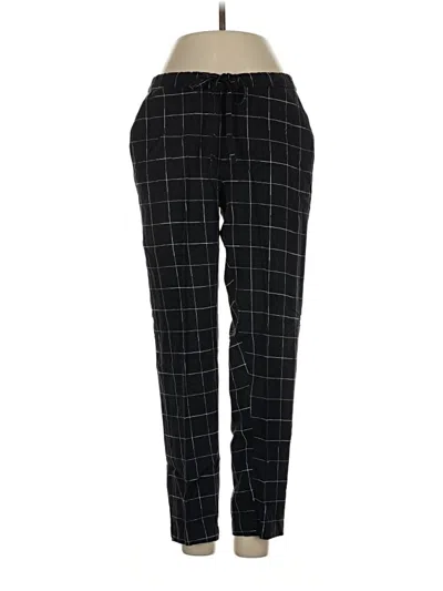 Pre-owned Mango Casual Pants In Black