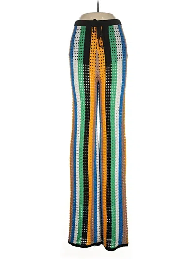 Pre-owned Mango Casual Pants In Blue
