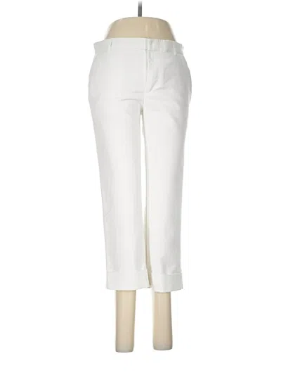 Pre-owned Mango Casual Pants In Ivory