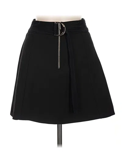 Pre-owned Mango Casual Skirt In Black