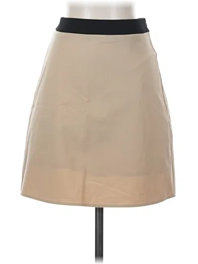 Pre-owned Mango Casual Skirt In Tan