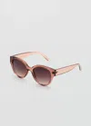 Mango Cat-eye Sunglasses In Orange