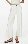 Mango Catherin Raw Hem Ankle Jeans