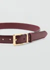 Mango Belt Burgundy