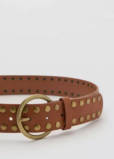 Mango Ceinture Caprim In Brown