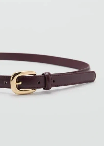 Mango Belt Burgundy