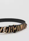 Mango Ceinture Iana In Black