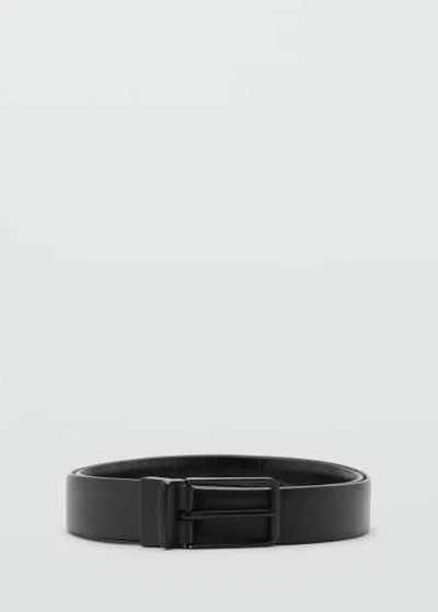 Mango Ceinture In Noir