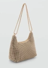 Mango Chain Bag With Crystals Gold In Or