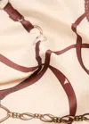 Mango Chain-print Scarf Beige - Femme - Taille Unique -  In Multi