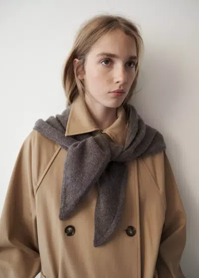 Mango Châle Nacar In Marron Moyen