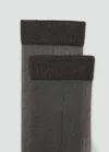 Mango Chaussette Gris Anthracite - Femme - Taille Unique -