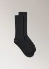 Mango Socks Charcoal In Gray