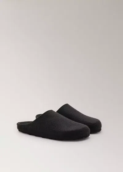 Mango Chaussons Frateb In Black