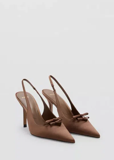 MANGO CHAUSSURES À TALONS SATINÉES