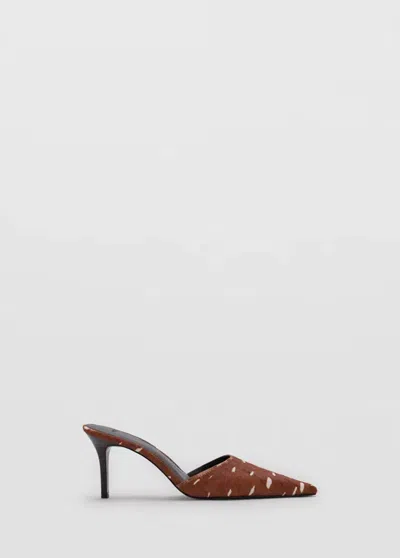 Mango Chaussures Bambi In Brown