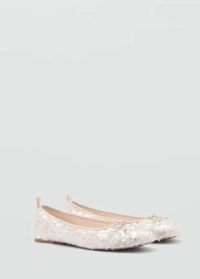 Mango Kids' Shoes Off White In Blanc Cassé