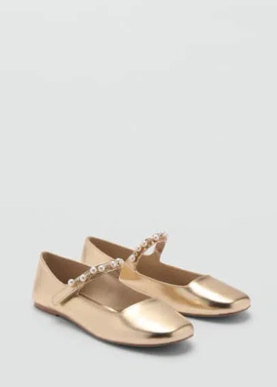 Mango Chaussures Or - Enfants - 35 -  Kids