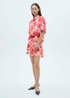 Mango Chemise Rouge - Femme - Xs -  In Rouge