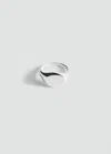 Mango Seal Ring Silver In Silver