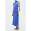 Mango Chevron Stripe A-line Dress