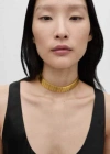 Mango Choker Strap Links Gold In Gold