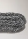 Mango Chunky-knitted Braided Socks Grey