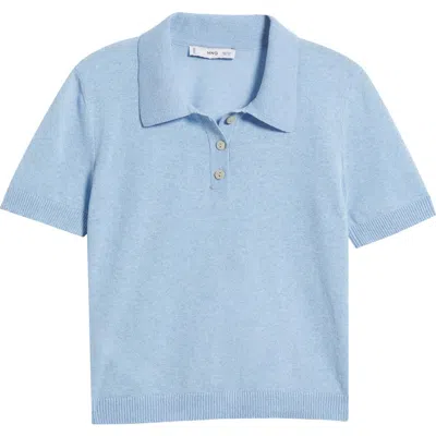 Mango Cielo Short Sleeve Polo Sweater
