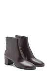 Mango Claro Ankle Boot In Brown