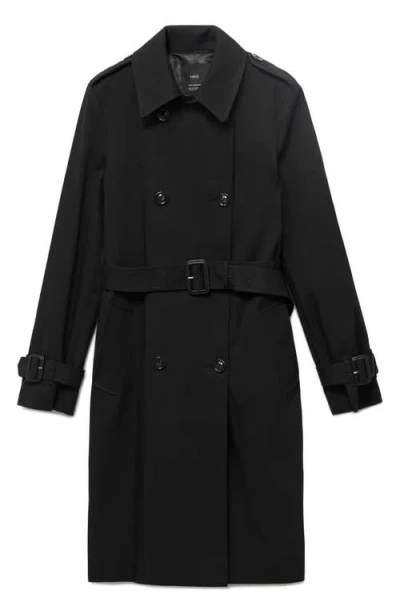 MANGO MANGO CLASSIC BELTED TRENCH COAT
