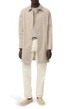 Mango Classic Water Repellent Trench Coat In Neutral