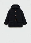 Mango Manteau In Bleu Marine Foncé