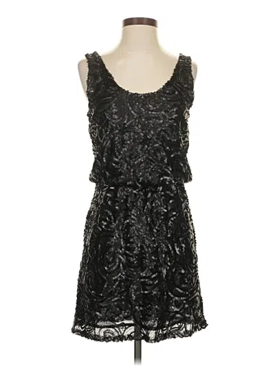 Pre-owned Mango Cocktail Dress In Black