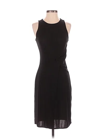 Pre-owned Mango Cocktail Dress In Black