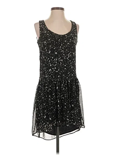 Pre-owned Mango Cocktail Dress In Black