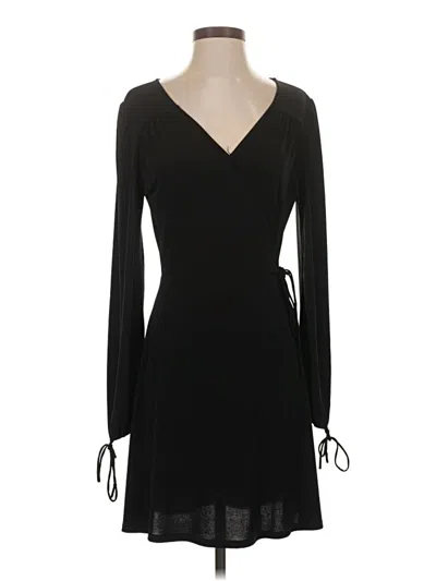 Pre-owned Mango Cocktail Dress In Black
