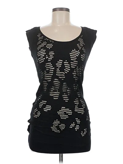 Pre-owned Mango Cocktail Dress In Black