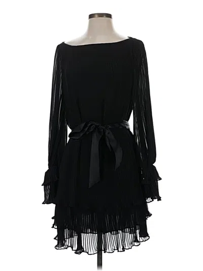 Pre-owned Mango Cocktail Dress In Black