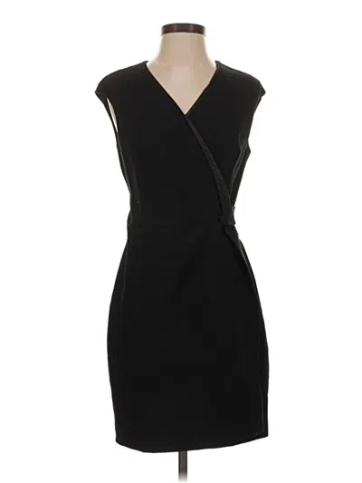 Pre-owned Mango Cocktail Dress In Black