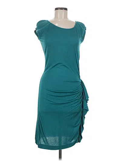 Pre-owned Mango Cocktail Dress In Blue