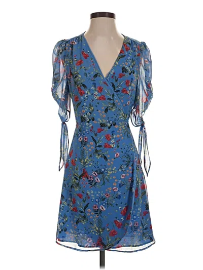 Pre-owned Mango Cocktail Dress In Blue