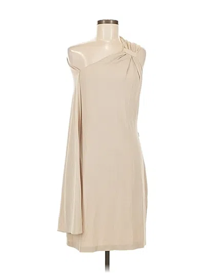 Pre-owned Mango Cocktail Dress In Brown