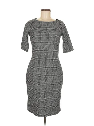 Pre-owned Mango Cocktail Dress In Gray