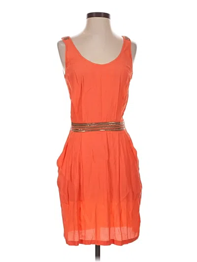 Pre-owned Mango Cocktail Dress In Orange